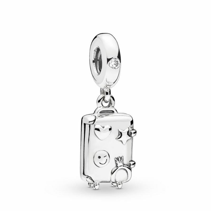 Pandora Suitcase Dangle Charm Silver Egypt SF8759136